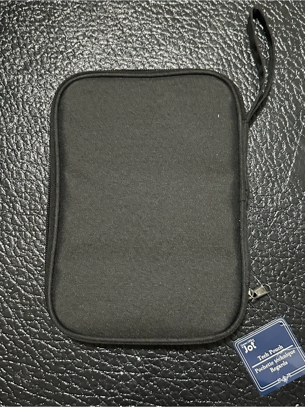Portable Travel Tech Organizer Pouch – Black